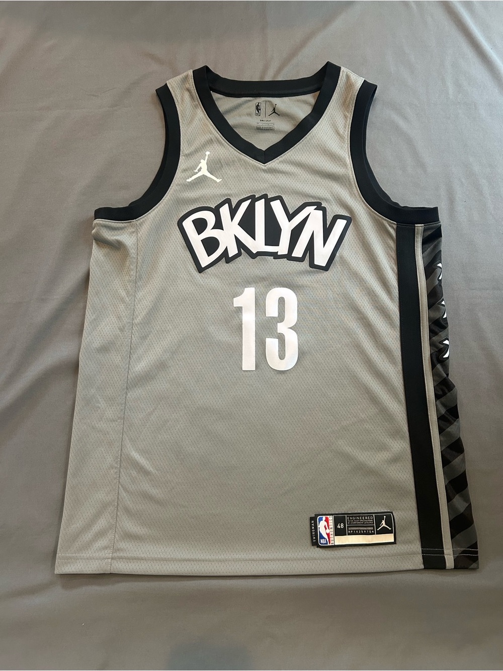 Authentic Jordan / NBA / Brooklyn Nets / James Harden Swingman Jersey (LIKE NEW)